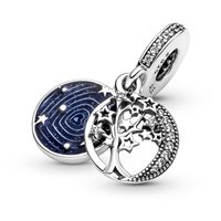 Charm Pandora Donna Pandora Moments in Argento Zirconia 799645C01 - 799645C01
